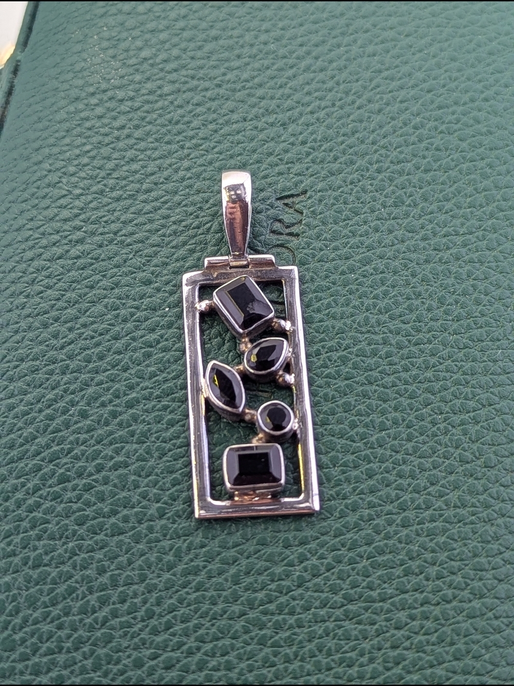 ✨Modernist 925 Sterling Silver Openwork Statement Pendant ✨